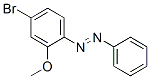 4-ブロモ-2-メトキシアゾベンゼン 化学構造式