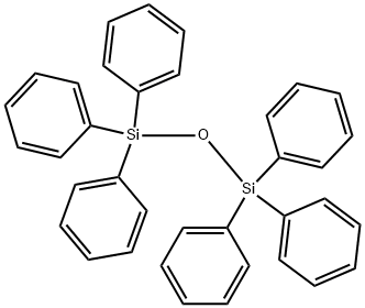 HEXAPHENYLDISILOXANE Struktur
