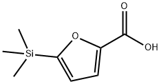 5-Trimethylsilyl-2-furoic acid Structure