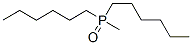 Dihexyl(methyl)phosphine oxide, 1831-65-8, 结构式