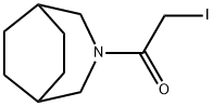 3-(Iodoacetyl)-3-azabicyclo[3.2.2]nonane 结构式