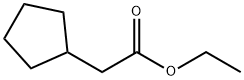 2-cyclopentylacetic acid Structure