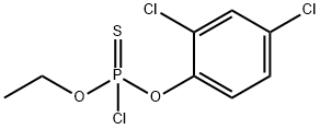 O-(2,4-Dichlorophenyl)-O-ethylchlorothiophosphate 结构式