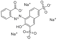 アゾカルA 化学構造式