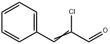 alpha-氯代肉桂醛, 18365-42-9, 结构式