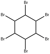 1,2,3,4,5,6-六溴化环己烷, 1837-91-8, 结构式