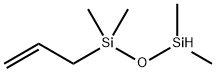 1-アリル-1,1,3,3-テトラメチルジシロキサン 化学構造式