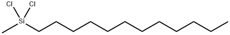 甲基十二烷基二氯硅烷, 18407-07-3, 结构式