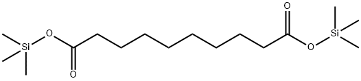セバシン酸ビス(トリメチルシリル) 化学構造式