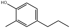 4-propyl-o-cresol 结构式