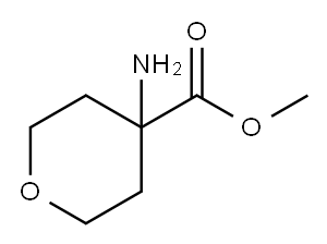 4-氨基四氢吡喃-4-羧酸甲酯, 184698-41-7, 结构式