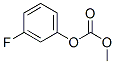 Carbonic acid methyl 3-fluorophenyl ester Structure
