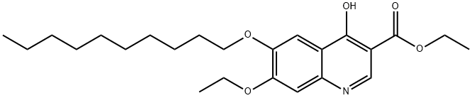 癸氧喹酯, 18507-89-6, 结构式