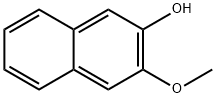 3-甲氧基-2-萘酚, 18515-11-2, 结构式
