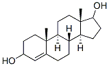 4-androstene-3,17-diol Struktur