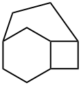 Tricyclo[4.2.2.03,8]decane 结构式