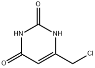 6-(氯甲基)脲嘧啶 结构式
