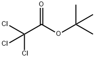Trichloroacetic acid tert-butyl ester 结构式