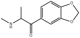 2-Methylamino-1-(3,4-methylenedioxyphenyl)propan-1-one Structure