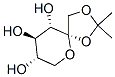 alpha-l-Sorbopyranose, 1,2-O-(1-methylethylidene)- 结构式
