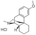 Dextromethorphan hydrochloride 结构式