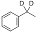 エチル-Α,Α-D2-ベンゼン 化学構造式