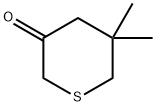5,5-二甲基二氢硫代吡喃-3-酮 结构式