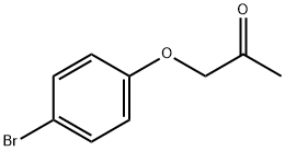1-(4-溴苯氧基)丙-2-酮 结构式