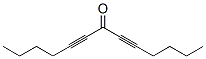 trideca-5,8-diyn-7-one 结构式