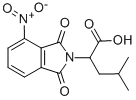 4-METHYL-2-(4-NITRO-1,3-DIOXO-1,3-DIHYDRO-ISOINDOL-2-YL)-PENTANOIC ACID Structure