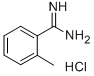 2-甲基苯甲脒盐酸盐, 18636-98-1, 结构式