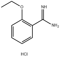 2-エトキシベンズアミジン塩酸塩 化学構造式