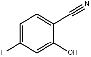 4‐フルオロ‐2‐ヒドロキシベンゾニトリル 化学構造式