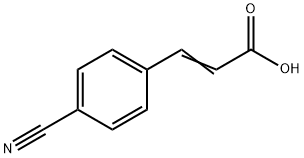 4-氰基肉桂酸 结构式