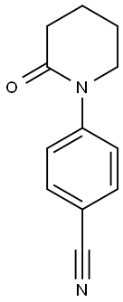 4-(2-OXO-PIPERIDIN-1-YL)-BENZONITRILE Structure