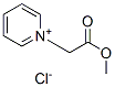 1-(2-methoxy-2-oxoethyl)pyridinium chloride 结构式
