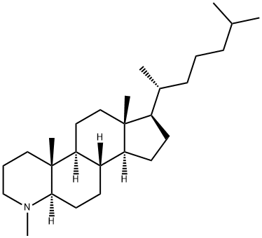 4-methyl-4-azacholestane 结构式