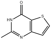 2-甲基噻吩并[3,2-D]嘧啶-4(3H)-酮 结构式