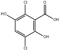 麦草畏-5-羟基-脱甲基 结构式