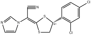 ルリコナゾール 化学構造式