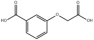m-カルボキシフェノキシ酢酸 化学構造式