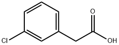 3-氯苯乙酸, 1878-65-5, 结构式