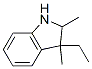 3-Ethyl-2,3-dimethylindoline 结构式