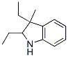 2,3-Diethyl-3-methylindoline 结构式