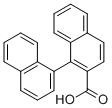 1-(1-NAPHTHYL)-2-NAPHTHOIC ACID 结构式