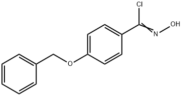 4-(苄氧基)-N-羟基亚氨代苯甲酰氯, 188038-42-8, 结构式