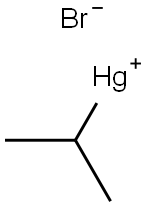 isopropryl mercuric bromide Struktur