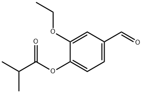 Ethyl vanillin isobutyrate Structure