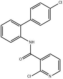 啶酰菌胺 结构式