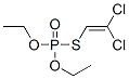 Phosphorothioic acid S-(2,2-dichlorovinyl)O,O-diethyl ester 结构式